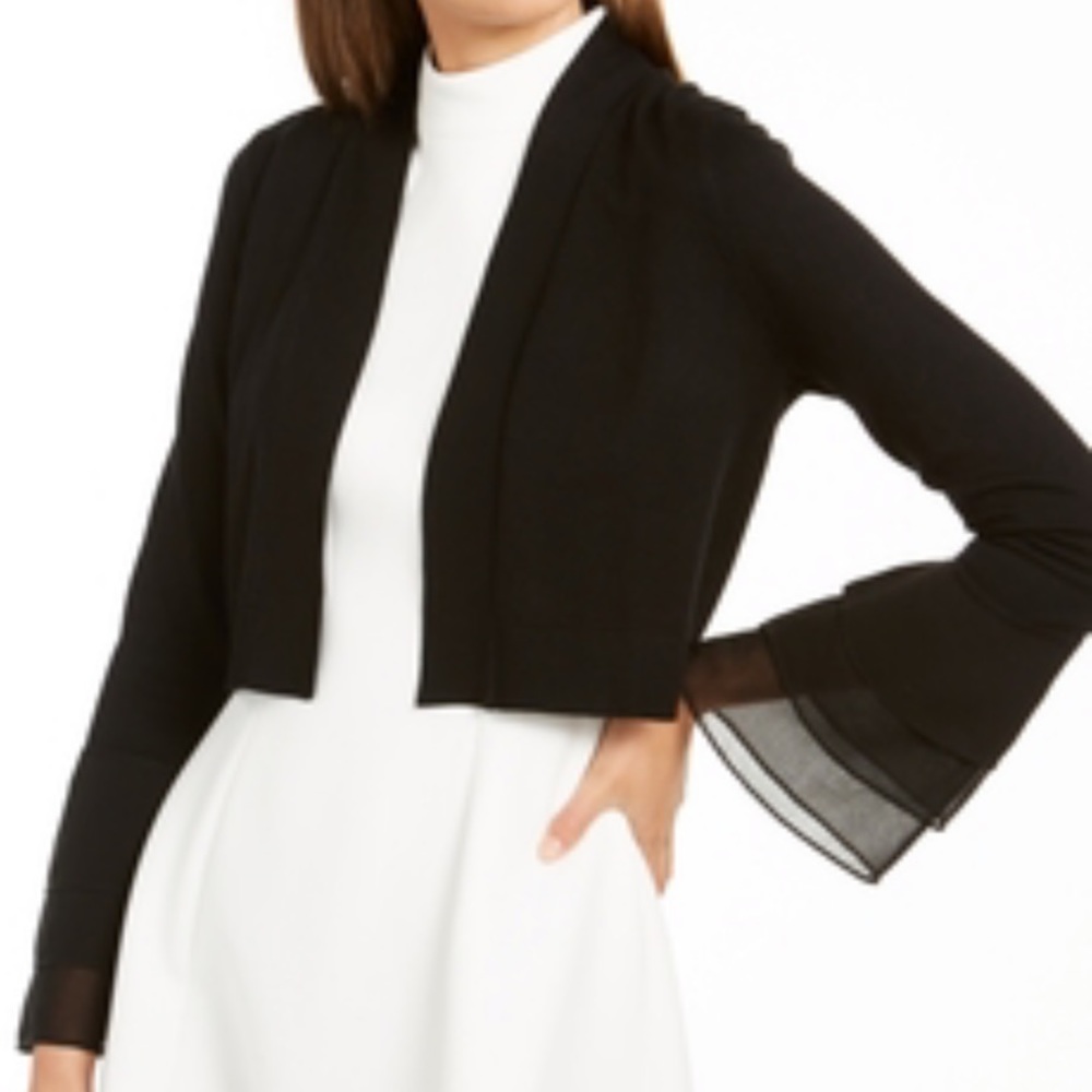 Black Calvin Klein Cardigan / Bolero